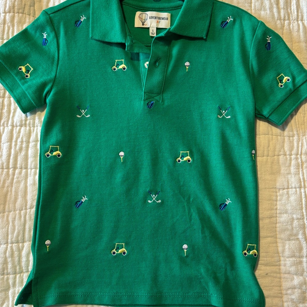Adventurewear Golf Polo Boys